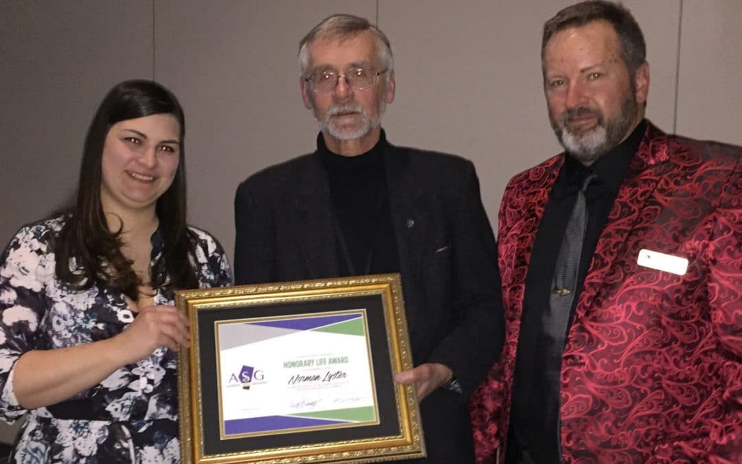Lyster, Whiting Honoured by Alberta Seed Growers