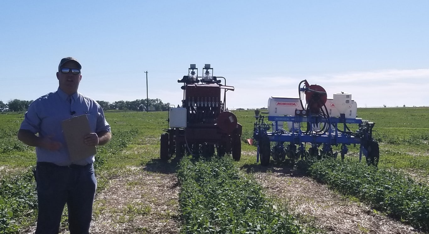 strip tiller and Monosem precision planter