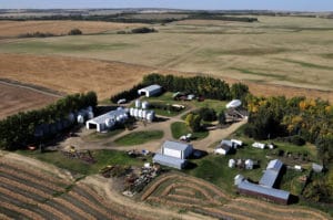 Wagner farm aerial photo