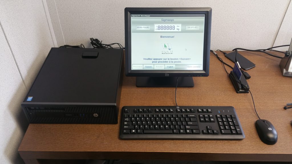 Sigmasys program installed on computer
