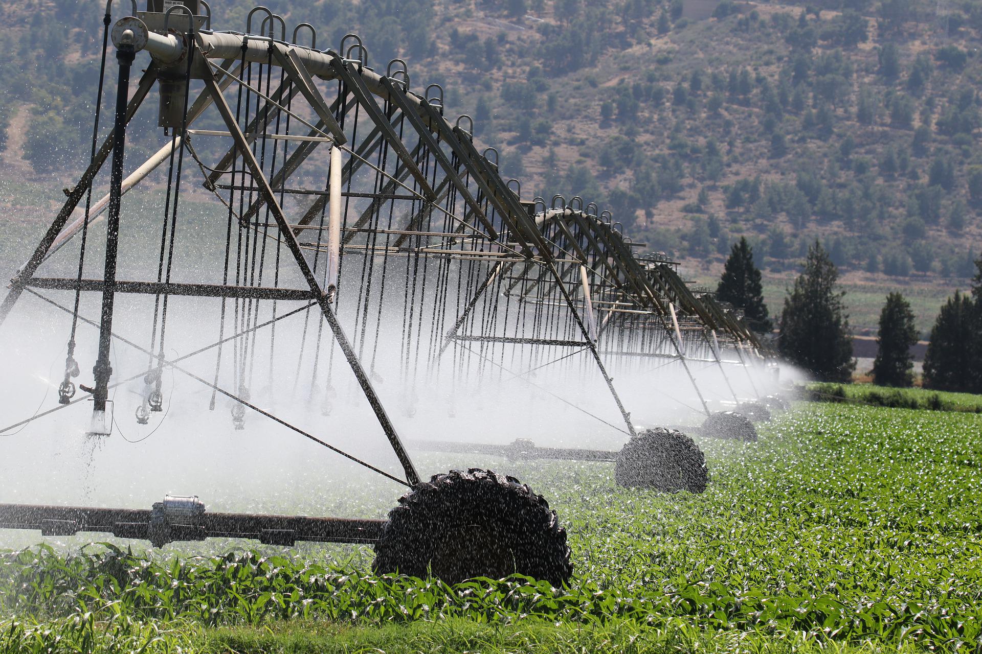 Irrigation boom