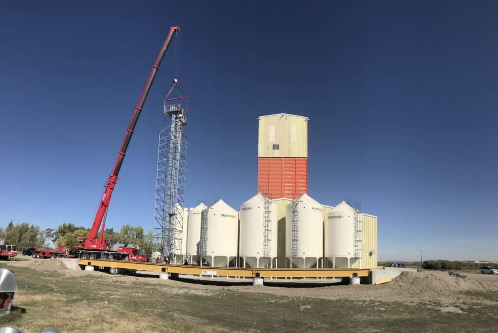 Mountain View Seed Cleaning Plant construction