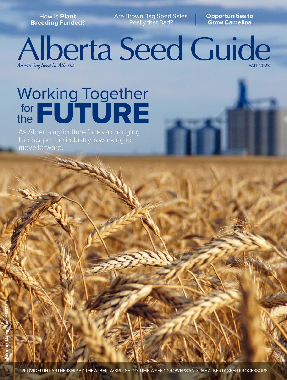 Alberta Seed Guide fall 2023 cover