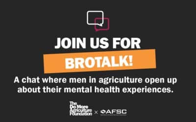 Do More Ag Hosting Event Putting Spotlight on Men’s Mental Health