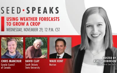 Using Weather Forecasts to Grow a Crop